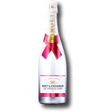 Champagne Moët & Chandon ICE IMPERIAL ROSÉ -ÉTIQUETTES ABIMÉES