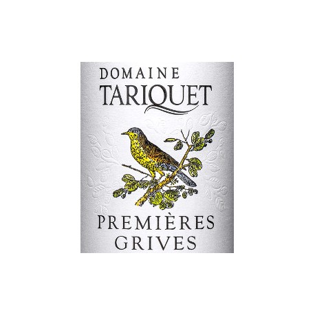 Tariquet 1ères Grives - ÉTIQUETTES ABIMÉES