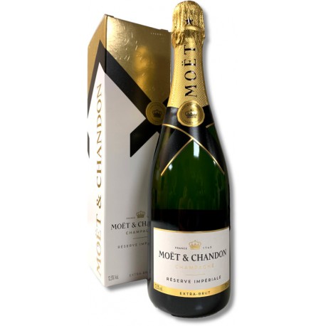 EXTRA BRUT Réserve MOET & CHANDON en étuis