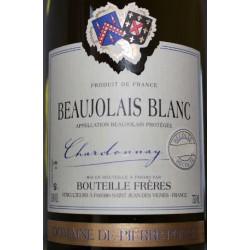 Beaujolais Blanc 2021 - Domaine de Pierre Folle - ÉTIQUETTES ABIMÉES