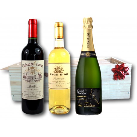 Coffret Cadeau Champagne de Vignerons Box 3 Bouteilles