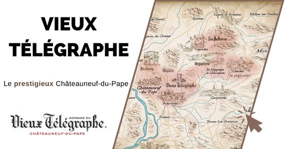 Les vins de chateauneuf-du-pape du vieux telegraphe