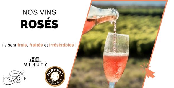 Des grands vins rosés et des petits prix